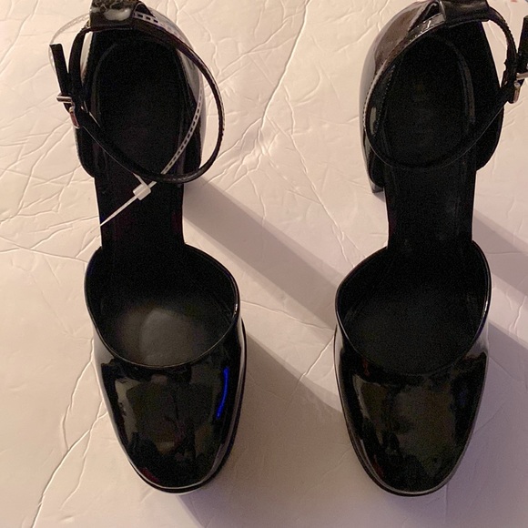 Gianni Bini Women’s Black Patent Leather Platform Shoes, Size 9.5M, 6” Heel NWT - Picture 4 of 11